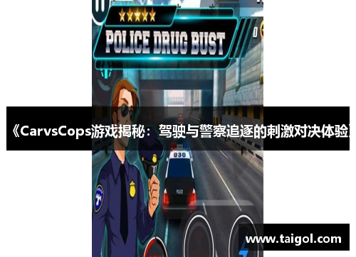 《CarvsCops游戏揭秘：驾驶与警察追逐的刺激对决体验》